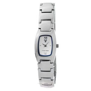 Time Force Wristwatch Silver Stainless Steel Women Silver Watches